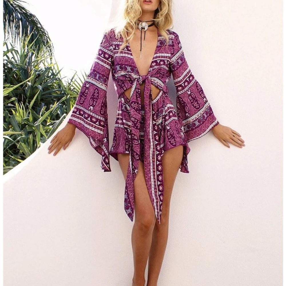 SOLD • Brand New✨ Boho Romper